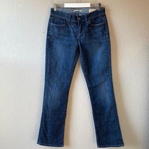 Gap Women's Mid Rise Bootcut Jeans Size 2 Regular Dark Wash Western Cowgirl